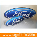 Outdoor advertising logo sign stainless still frame 3d logo